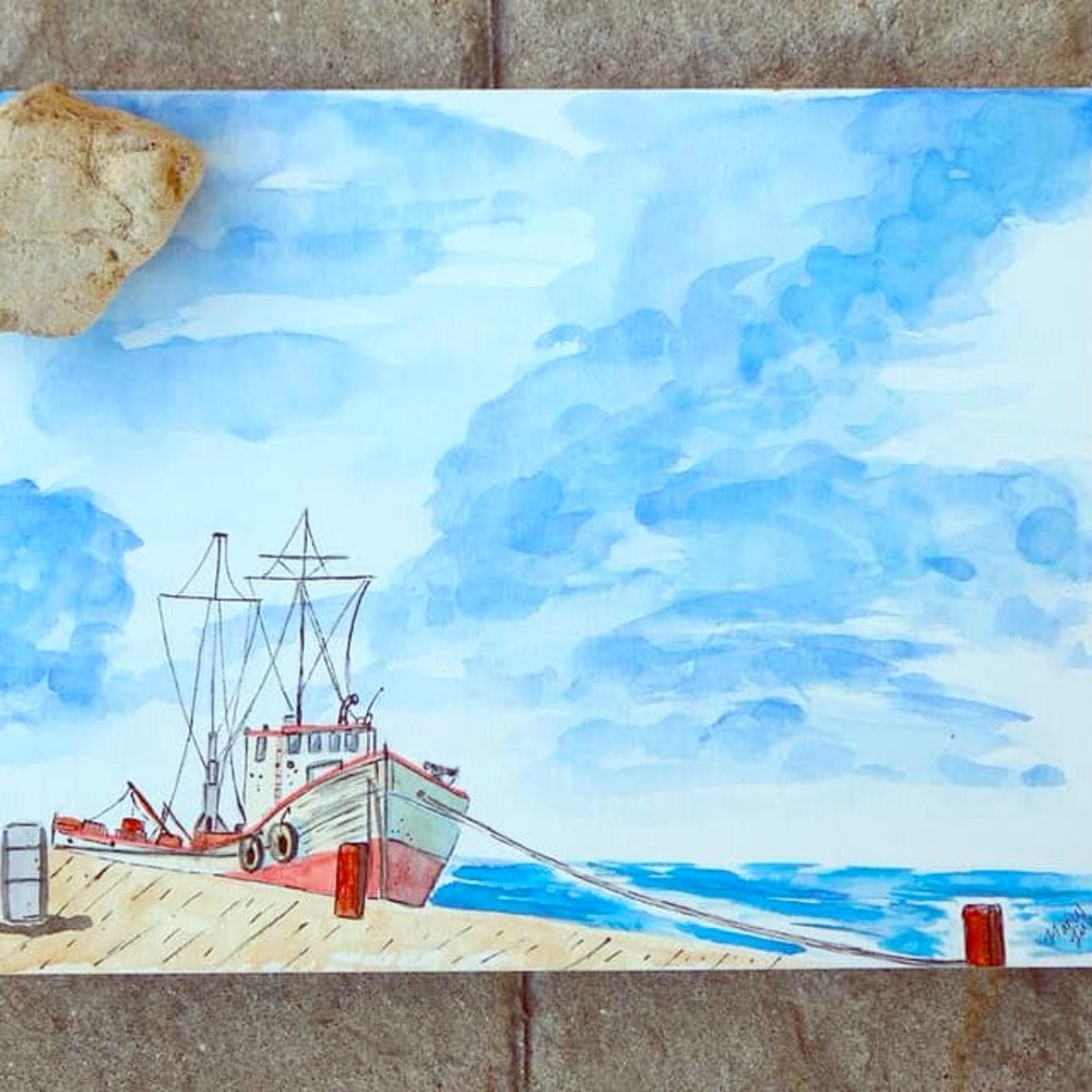 Home Decor Watercolor original art print